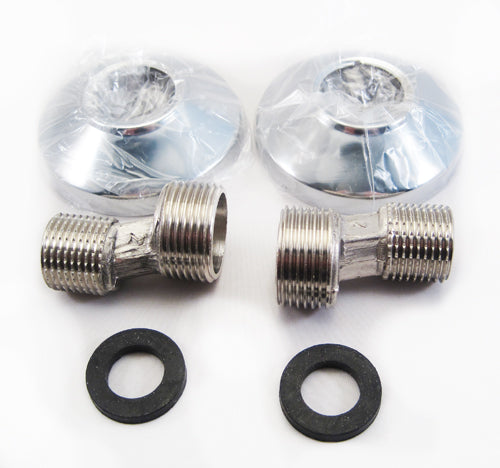 Kitchen Bath Water Mixer Tap Cross Head 'S' Type Spout Wall Mounted