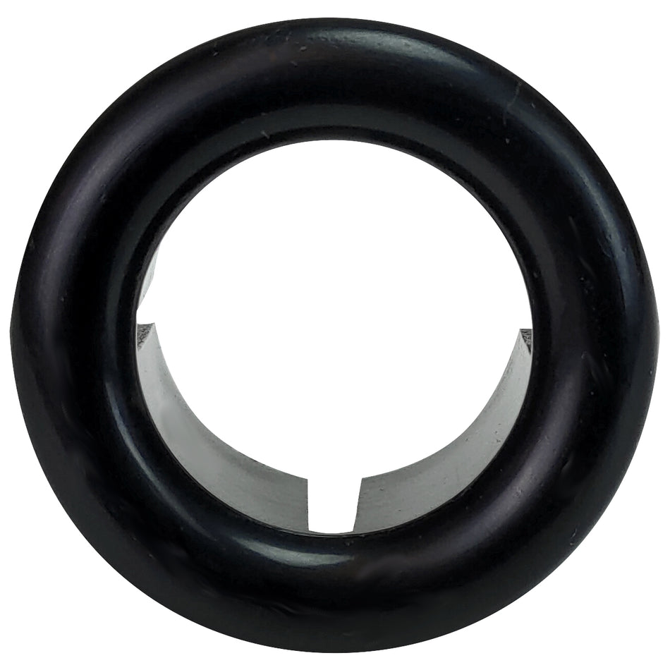 19mm Hole Sink Overflow Cover Black Collar Trim Bathroom Sink Basin